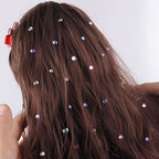 Kit de décoration à strass pour cheveux & accessoires sans chaleur (180 strass + 12 stickers)
