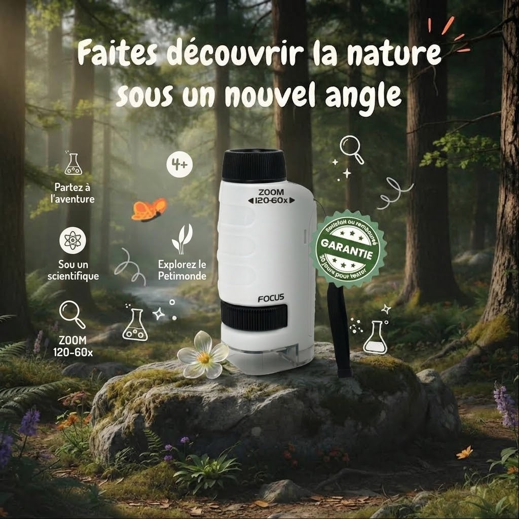 🔬 Le Mini Microscope Explorateur