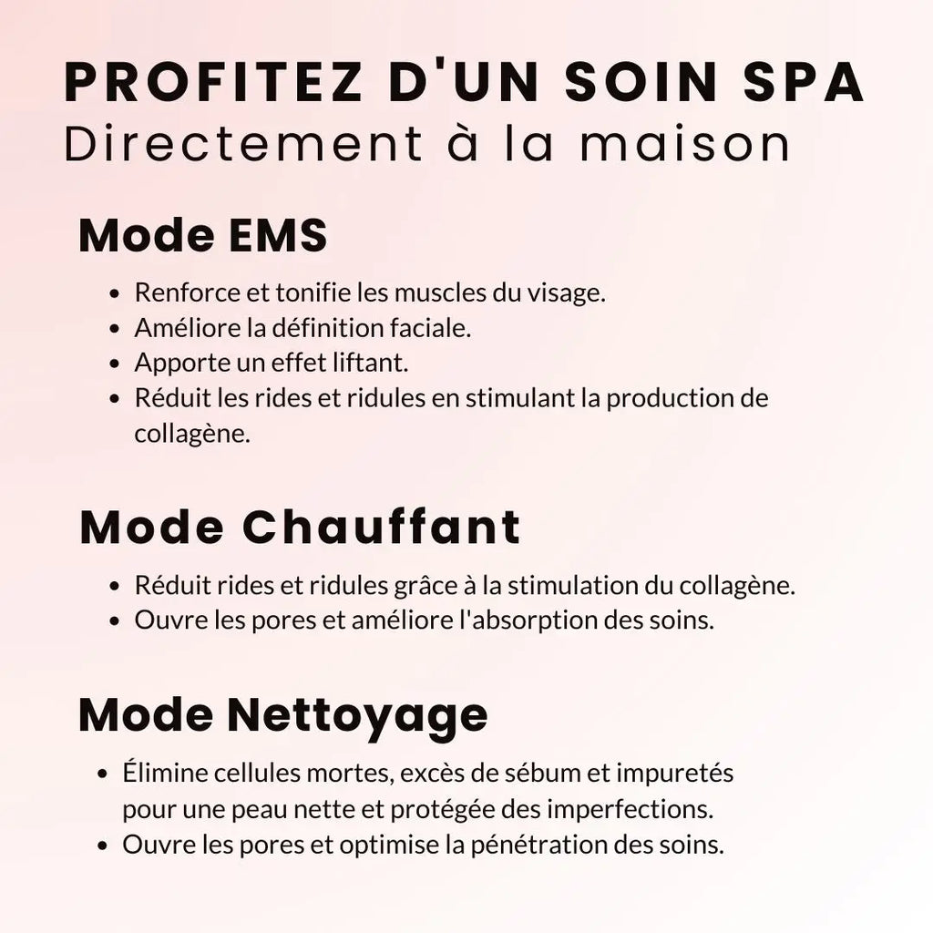 Sculptia™ : Sculpteur facial LED 7 en 1