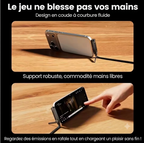 Le Câble de Charge Ultra-Rapide 240W avec Support Invisible Pliable Intégré.