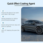 Coating Spray Quick-Dry Restores Glossy Quick Effect Coating Agent High Gloss Long Lasting Paint Protection Car Care