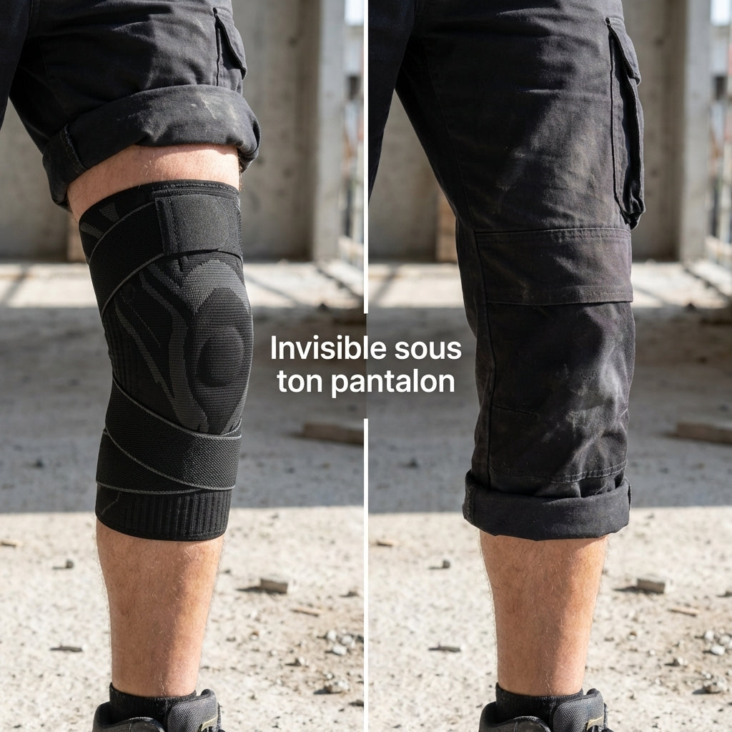Genouillère pour artisans — protection toute la journée sans douleur