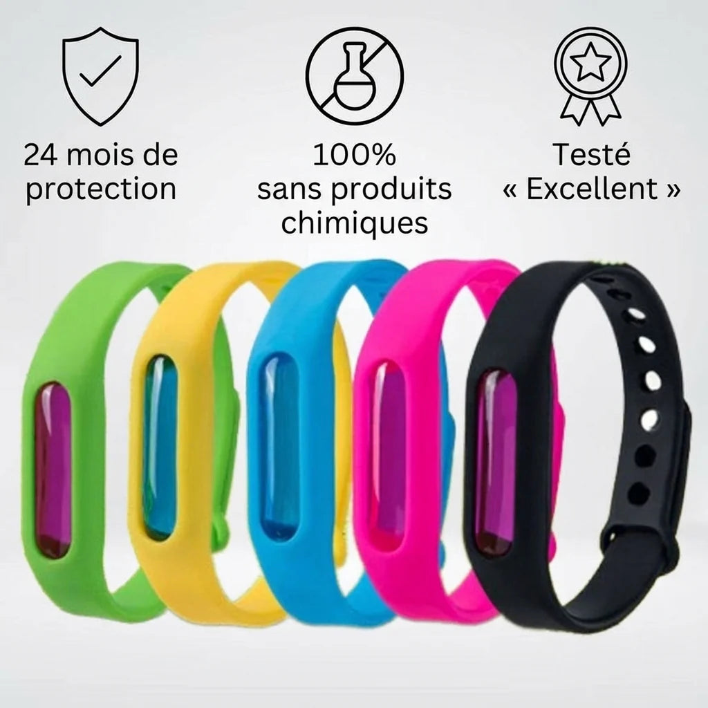 Bracelets anti-moustiques