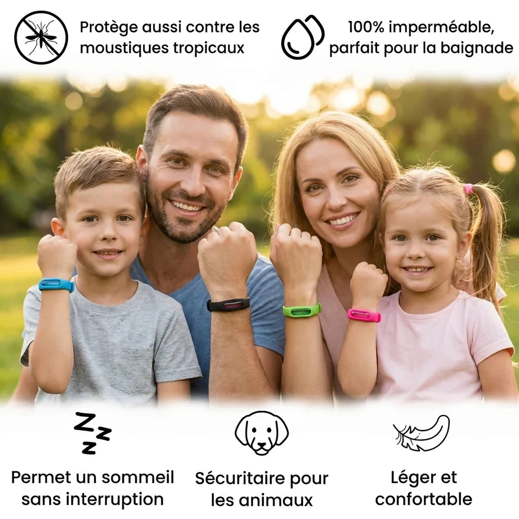 Bracelets anti-moustiques