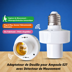 Douille de Lumière avec Détecteur de Mouvement E27