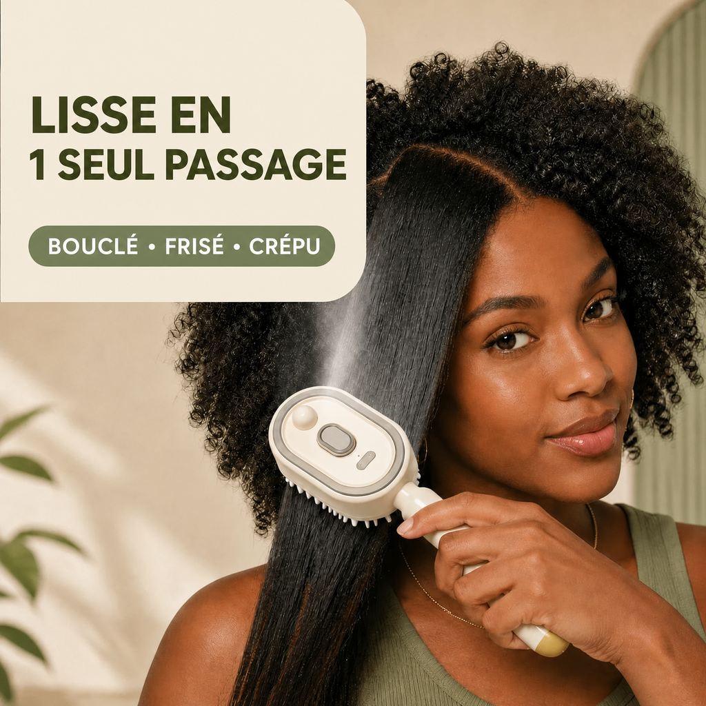 BrossHair™ - Brosse à vapeur innovante