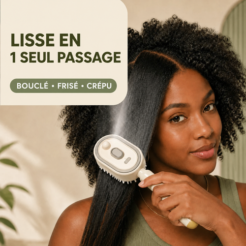 BrossHair™ - Brosse à vapeur innovante