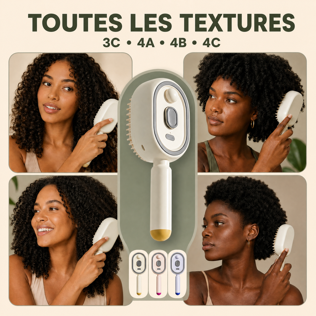 BrossHair™ - Brosse à vapeur innovante