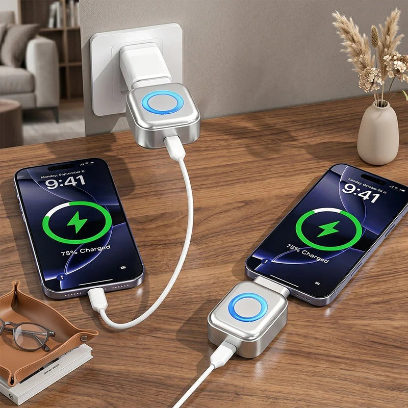 Adaptateur de Charge Rapide Intelligent avec Arrêt Automatique