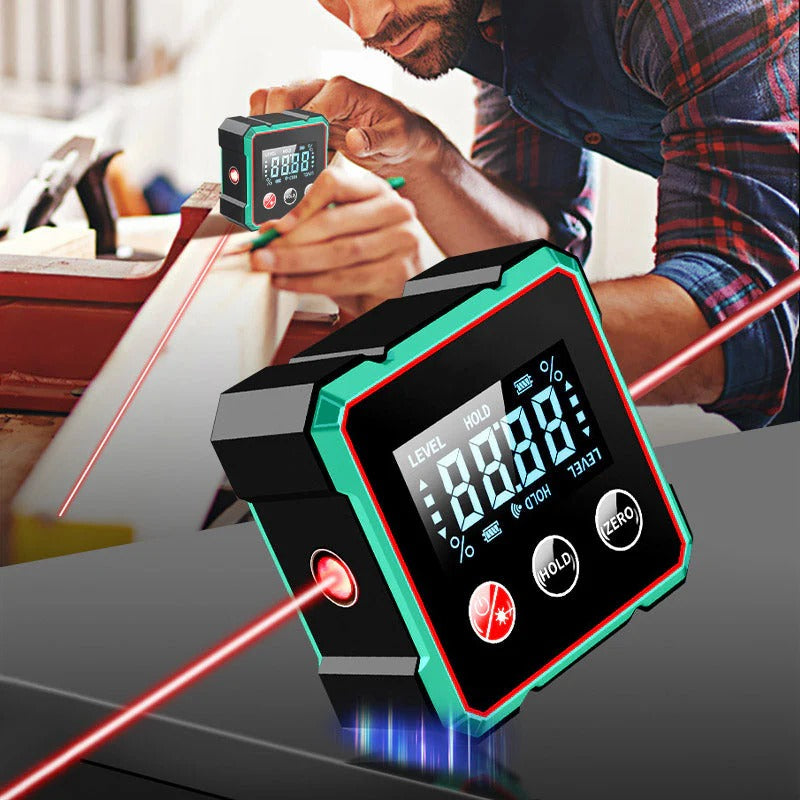 Détecteur d'Angle Numérique Magnétique Haute Précision avec Laser 🔥