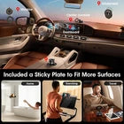 Support Téléphone Magnétique à Ventouse Sous Vide & Rotation 360°