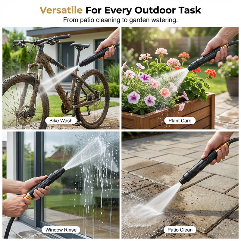 🚀 VENTE CHAUDE -50 % – Buse d’eau à pulvérisation directe haute pression – Lavez chez vous, économisez gros ! 🔥💦